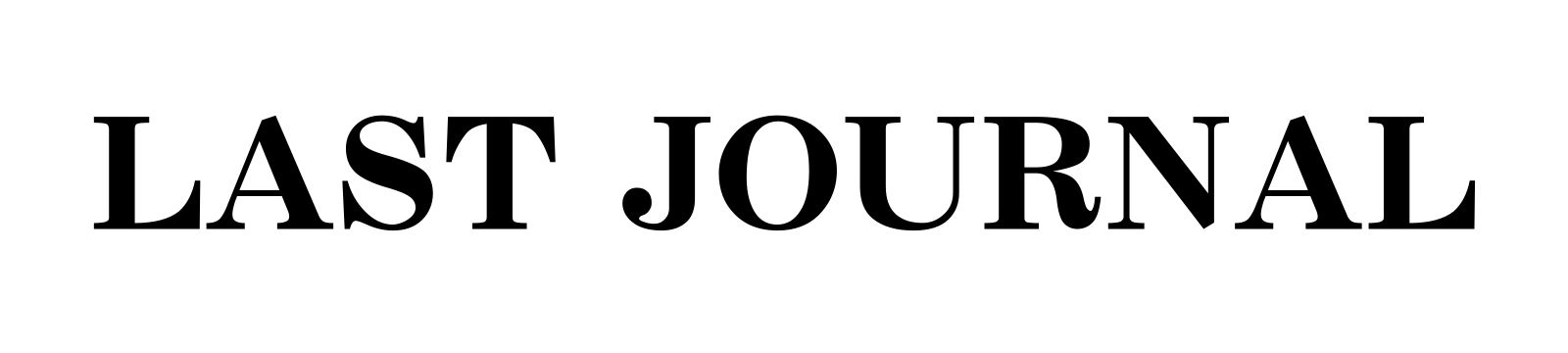 LAST JOURNAL