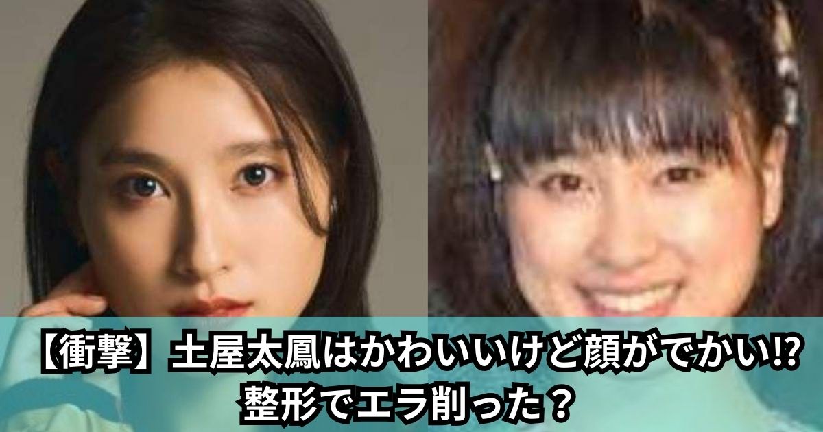 【衝撃】土屋太鳳はかわいいけど顔がでかい⁉整形でエラ削った？